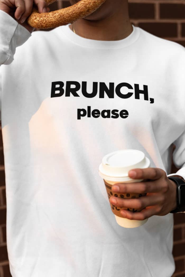 "Brunch, Please" Sweater - Image 7