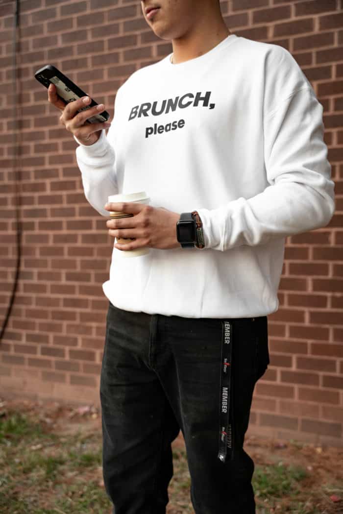 "Brunch, Please" Sweater