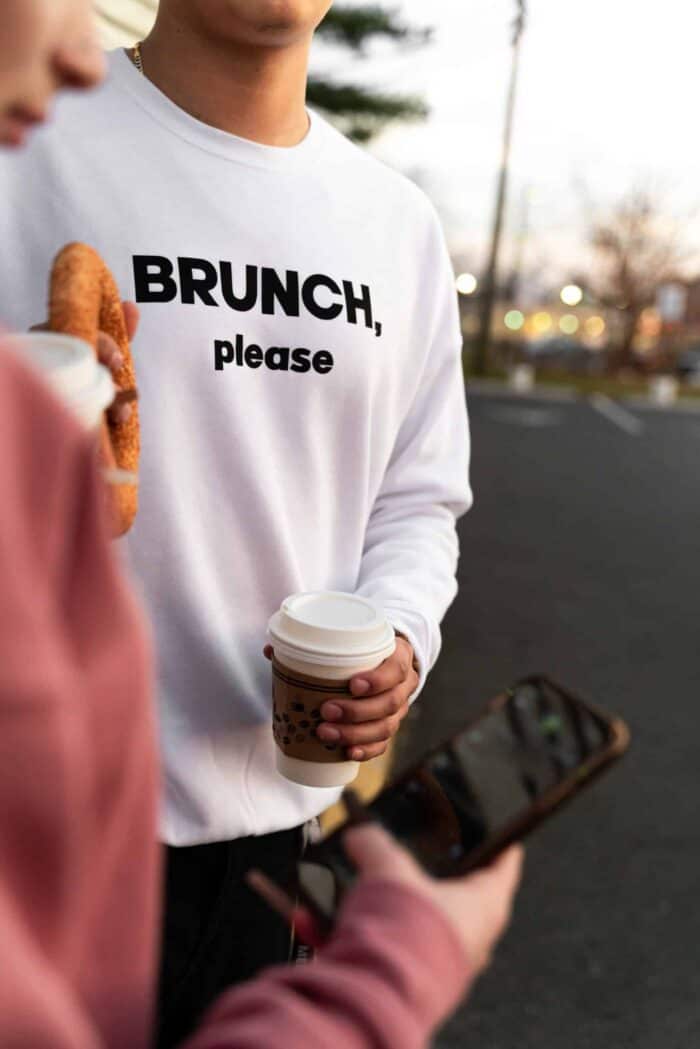 "Brunch, Please" Sweater - Image 3