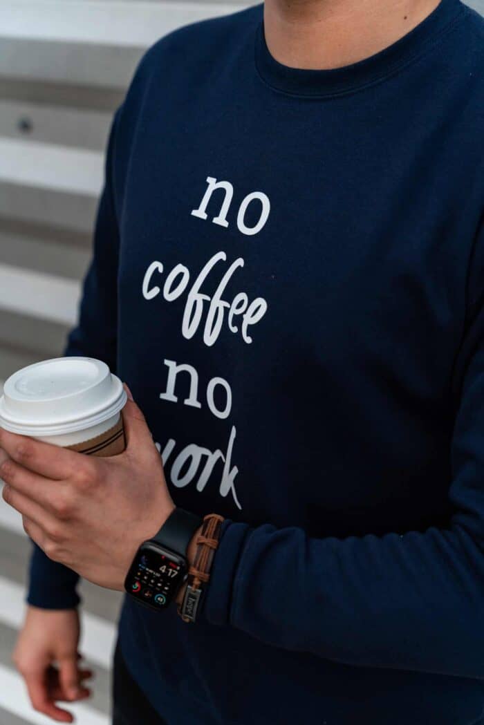 "No Coffee, No Work" Sweater - Image 15