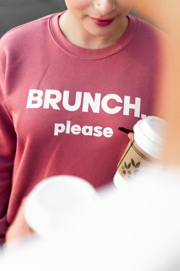 "Brunch, Please" Sweater - Image 11